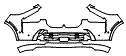 Bumper Kit pattern for the 2027 BMW X7