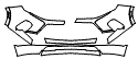 Bumper Kit pattern for the 2026 Chevrolet Blazer