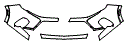 Bumper Kit pattern for the 2026 Chevrolet Blazer