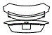 Trunk Lid Kit pattern for the 2026 Cadillac CT5