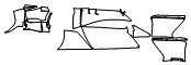 Rocker Panel Kit pattern for the 2024 Aston Martin Valkyrie
