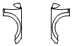 Full Fender and Mirror Kit pattern for the 2025 Audi A4 allroad