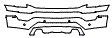 Bumper Kit pattern for the 2021 Ford F-150