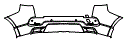 Rear Bumper Kit pattern for the 2026 Land Rover Discovery Sport
