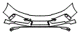 Bumper Kit pattern for the 2023 Porsche 911 (992.1)