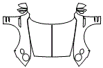 Full Hood, Fender and Mirror Kit pattern for the 2023 Bentley Flying Spur