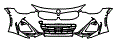 Bumper Kit pattern for the 2027 BMW 2 Series