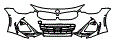 Bumper Kit pattern for the 2027 BMW 2 Series