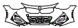 Bumper Kit pattern for the 2027 BMW 2 Series