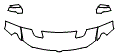 Hood, Fender and Mirror Kit pattern for the 2026 RAM 1500