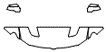 Hood, Fender and Mirror Kit pattern for the 2026 RAM 1500