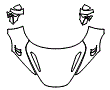 Full Hood, Fender and Mirror Kit pattern for the 2027 McLaren 750S