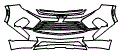 Bumper Kit pattern for the 2026 Chevrolet Blazer