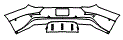 Rear Bumper Kit pattern for the 2027 Land Rover Range Rover Sport