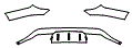 Rear Bumper Kit pattern for the 2027 Land Rover Range Rover Sport