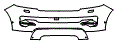 Bumper Kit pattern for the 2027 Land Rover Range Rover Sport