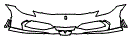 Bumper Kit pattern for the 2026 Ferrari 296 GTS
