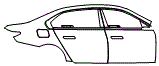 Door and Rear Fender Kit pattern for the 2026 BMW 7 Series