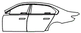 Door and Rear Fender Kit pattern for the 2026 BMW 7 Series