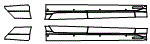 Rocker Panel Kit pattern for the 2026 BMW 7 Series