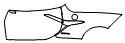 Door and Rear Fender Kit pattern for the 2027 Chevrolet Corvette