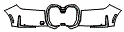 Bumper Kit pattern for the 2022 BMW iX