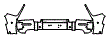 Rear Bumper Kit pattern for the 2024 Mercedes Benz G-Class SUV