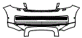 Bumper Kit pattern for the 2022 Land Rover Range Rover (New Generation)