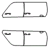 Door Kit pattern for the 2026 Honda Civic