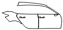 Door and Rear Fender Kit pattern for the 2026 Honda Civic