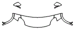 Hood, Fender and Mirror Kit pattern for the 2027 Maserati Grecale