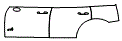 Door and Rear Fender Kit pattern for the 2024 MINI Clubman