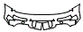 Rear Bumper Kit pattern for the 2024 MINI Clubman