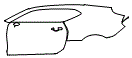 Door and Rear Fender Kit pattern for the 2024 Chevrolet Camaro