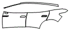 Door and Rear Fender Kit pattern for the 2026 Volkswagen ID.4