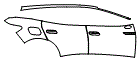 Door and Rear Fender Kit pattern for the 2026 Volkswagen ID.4