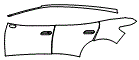 Door and Rear Fender Kit pattern for the 2026 Volkswagen ID.4