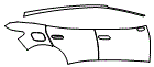 Door and Rear Fender Kit pattern for the 2026 Volkswagen ID.4