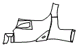 Door and Rear Fender Kit pattern for the 2025 Ferrari Daytona SP3