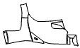 Door and Rear Fender Kit pattern for the 2025 Ferrari Daytona SP3