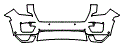 Bumper Kit pattern for the 2023 GMC Yukon XL
