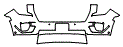 Bumper Kit pattern for the 2023 GMC Yukon XL