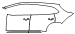 Door and Rear Fender Kit pattern for the 2025 VinFast VF8