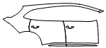Door and Rear Fender Kit pattern for the 2025 VinFast VF8