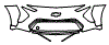 Bumper Kit pattern for the 2023 Chevrolet Bolt EV