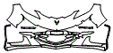 Bumper Kit pattern for the 2027 Chevrolet Corvette