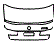 Trunk Lid Kit pattern for the 2022 BMW 5 Series