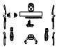 Display Screen and Interior Kit pattern for the 2026 BMW iX