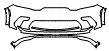 Bumper Kit pattern for the 2026 Dodge Durango