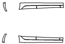 Rocker Panel Kit pattern for the 2024 Tesla Model 3 (Previous Generation)